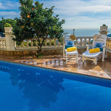 Villa Vista Lux, Piscina Privada Y Zona Exterior Con Vista Mar Tossa de Mar Exterior foto