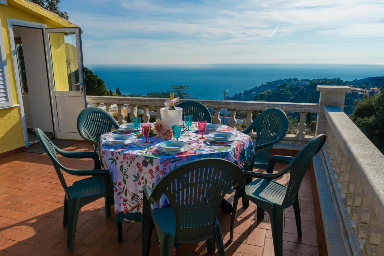Villa Vista Lux, Piscina Privada Y Zona Exterior Con Vista Mar Tossa de Mar Exterior foto